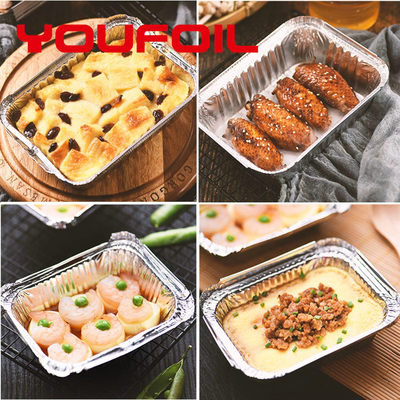 kupować Wysokiej wytrzymałości pojemnik z jednorazowej folii aluminiowej 450 ml odporny na niskie temperatury online manufacture