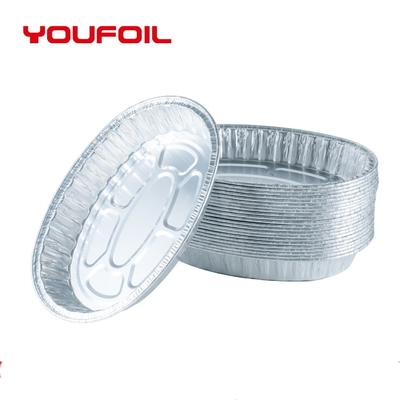 kupować Nietoksyczna owalna tablica aluminiowa jednorazowa folia aluminiowa tablica do przechowywania żywności online manufacture