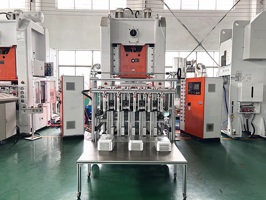 kupować 3faza 50HZ 380V Aluminiowa folia pudełko do obiadu maszyna do produkcji gospodarstwa domowego 13Ton online manufacture