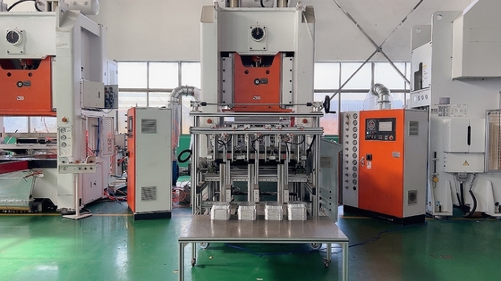 kupować 4 Otwory 0,8Mpa Aluminiowa folia pojemnik Linia produkcyjna Aluminiowy pojemnik Maszyna online manufacture