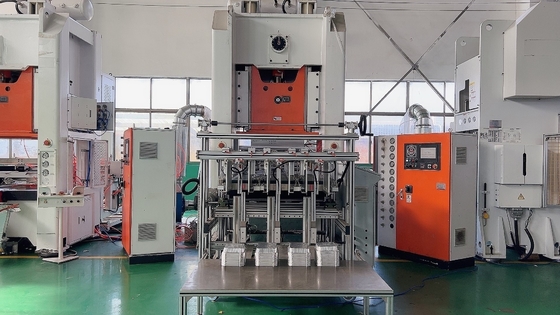 kupować Całkowicie automatyczna linia produkcyjna pojemników spożywczych z folii aluminium Mitsubishi PLC online manufacture