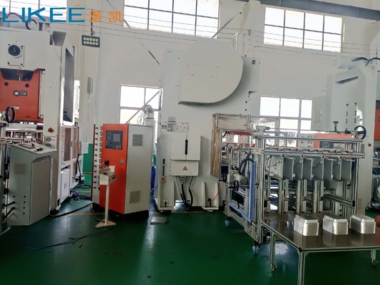 kupować Produkty spożywcze 18,5 kW Aluminiowa folia pojemnik Maszyna do wytwarzania wysokiej dokładności online manufacture