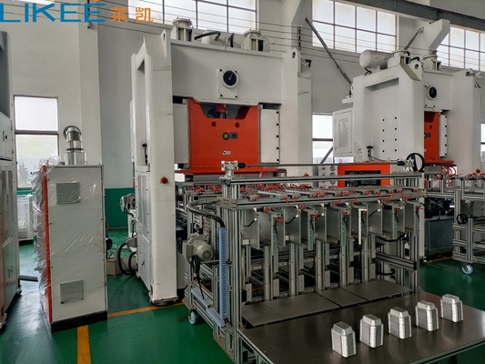 kupować 130 Tonowa moc prasowa Automatyczna maszyna do wytwarzania folii aluminiowej z silnikiem Siemens online manufacture