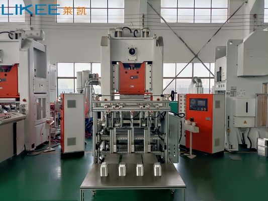 kupować Mitsubishi PLC Aluminium Foil Pot Making Machine z 80 mm Ram Adjustment online manufacture