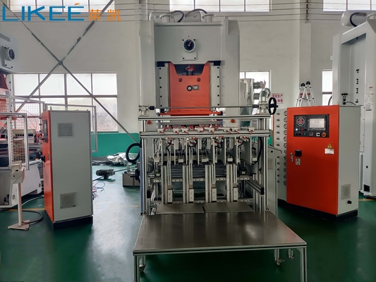 kupować Linia produkcyjna pojemników folii aluminiowej z elektrycznym stackerem o wysokiej precyzji online manufacture