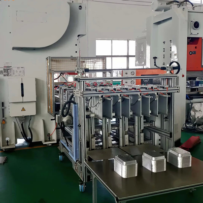 kupować LK-T63 Pojemnik do żywności Aluminiumowa folia Perforacyjna Maszyna do szybkiej produkcji tac online manufacture