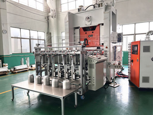 kupować 7-calowy okrągły aluminiowy pojemnik z folii aluminiowej, jednorazowa patelnia z folii aluminiowej z pokrywką online manufacture