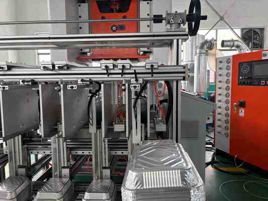 kupować LK-T80 OEM Logo Prostokątny aluminiowy pojemnik na żywność w folii do pakowania żywności na wynos w maszynie online manufacture