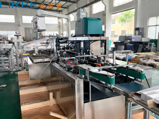 kupić Automatyczna maszyna kartonująca z regulowaną linią kartonującą do chusteczek nawilżanych, folii plastikowej i produktów papierowych, 380V 3-fazowa produkcja online