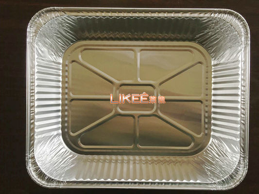 kupować 8006 1200 ml Aluminiowe pojemniki na jedzenie prostokątne pojemniki jednorazowe online manufacture