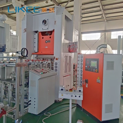 LK-T80 Aluminium Foil Making Pan Container Machine 12000PCS / godzinę Schneider Electrical