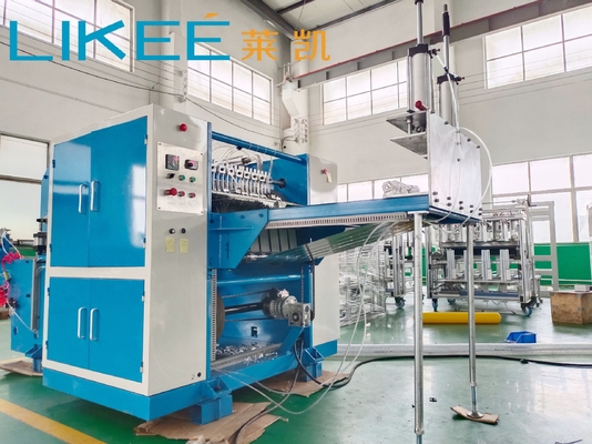 Serwo silnik wysokiej prędkości Aluminium Pop Up Foil Making Machine Three Folds