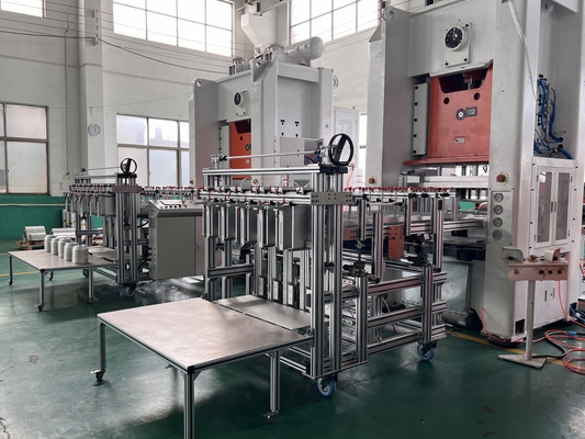 Jednorazowe 5 otworów folia aluminiowa kubek Maszyna do produkcji Simense Motor
