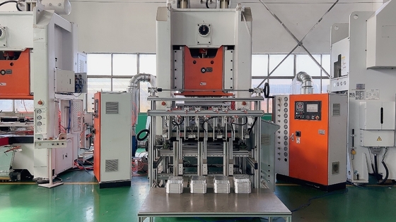 LK-T80 Prasa do produkcji tacek aluminiowych 26KW Moc Schneider Electrical