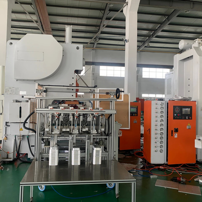 System sterowania PLC Sprzedaż Automatyczna Aluminium Foil Lunch Box Making Machine