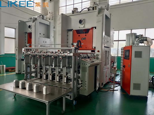 W pełni automatyczna maszyna do produkcji pojemników z folii aluminiowej 380V 50HZ