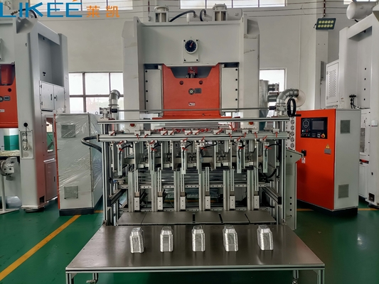 W pełni automatyczna maszyna do produkcji pojemników na żywność z folii aluminiowej, 5 gniazdowa