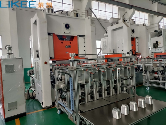 130 TON 12000 szt./h Linia do produkcji pojemników z folii aluminiowej