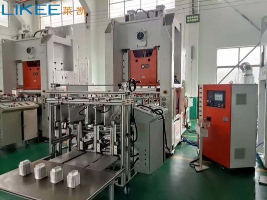 Elektryczna maszyna do produkcji aluminiowych folii o nacisku 80 ton, 380V 50HZ 3-fazowa