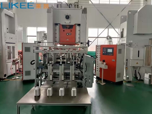 Mitsubishi PLC 50 do 70 uderzeń/min Elektryczna maszyna do tworzenia tacy z folii aluminiowej