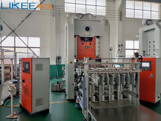1-5-gniazdowa maszyna do produkcji elektrycznych aluminiowych pojemników z folii, pojemność, 380V, 50HZ, 3-fazowa