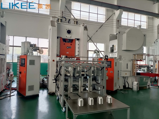 1-5-gniazdowa maszyna do produkcji elektrycznych aluminiowych pojemników z folii, pojemność, 380V, 50HZ, 3-fazowa