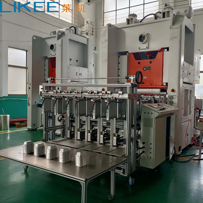 Zindywidualizowana maszyna Siemens Motor Aluminium Foil Plate Making Machine For Food Packing