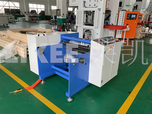 Ręczna półautomatyczna maszyna do cięcia i przewijania folii aluminiowej do kuchni, 2 wały
