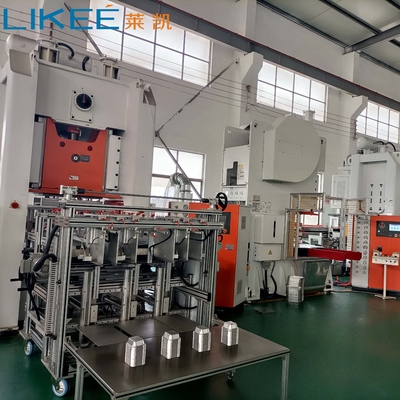Siemens Motor Control Automated Electric 4 Capacity Aluminium Foil Pot Making Machine Niestandardowy projekt