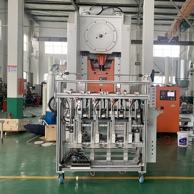80tonowa maszyna do wytwarzania płytek z folii aluminiowej pod ciśnieniem dla całkowicie automatycznej linii produkcyjnej USA