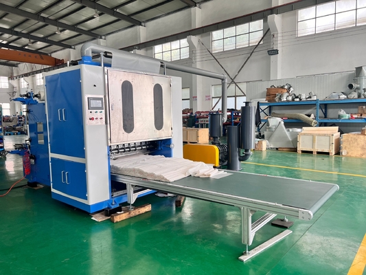 Łatwe w obsłudze Elektryczne HDPE Plastic Tear Folding Pop Out Sheets Machine LKS300