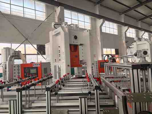 Maszyna do produkcji pojemników z folii aluminiowej, okrągły kształt, bezwonny, do pakowania żywności