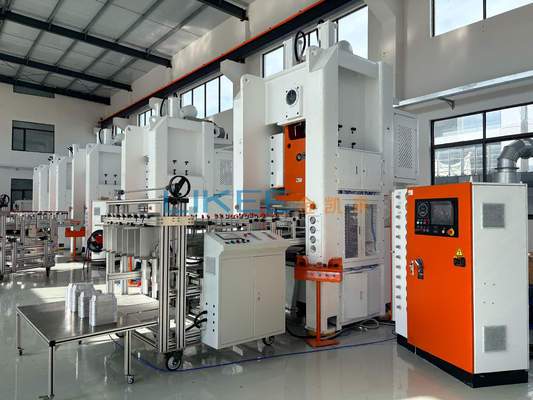 Aluminium Foil Plate Making Machine 80ton with Safety Door, Mold Lifter & 60 Sets Parameter Storage